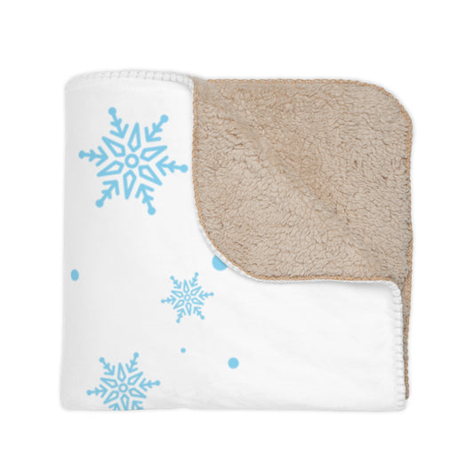 Wasn't Made For Winter Sherpa Blanket