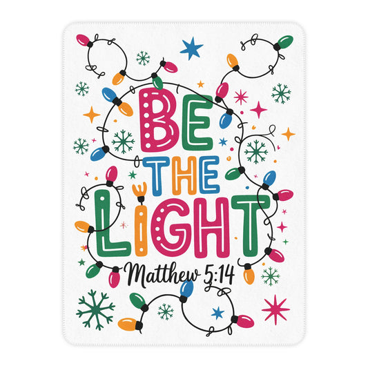 Be The Light Sherpa Blanket
