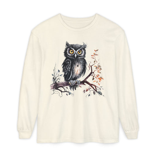 Black Owl Long Sleeve
