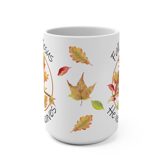 Fall For Jesus Mug