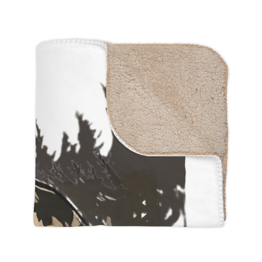 Camo Dad Sherpa Blanket