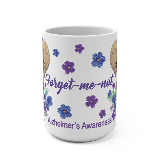 Alzheimer's Awareness Forget-Me-Not Mug