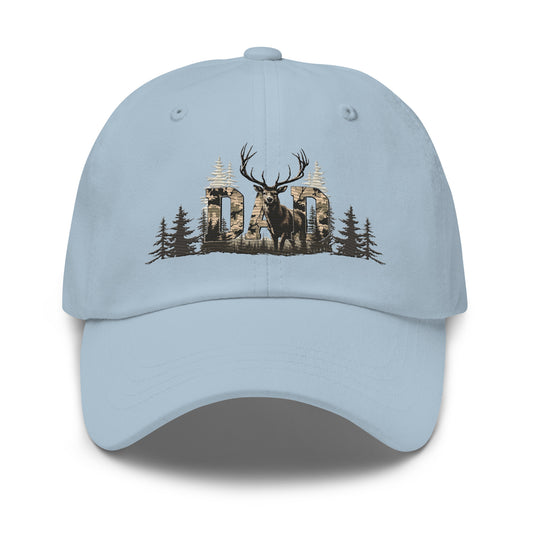 Camo Dad Embroidered Cap