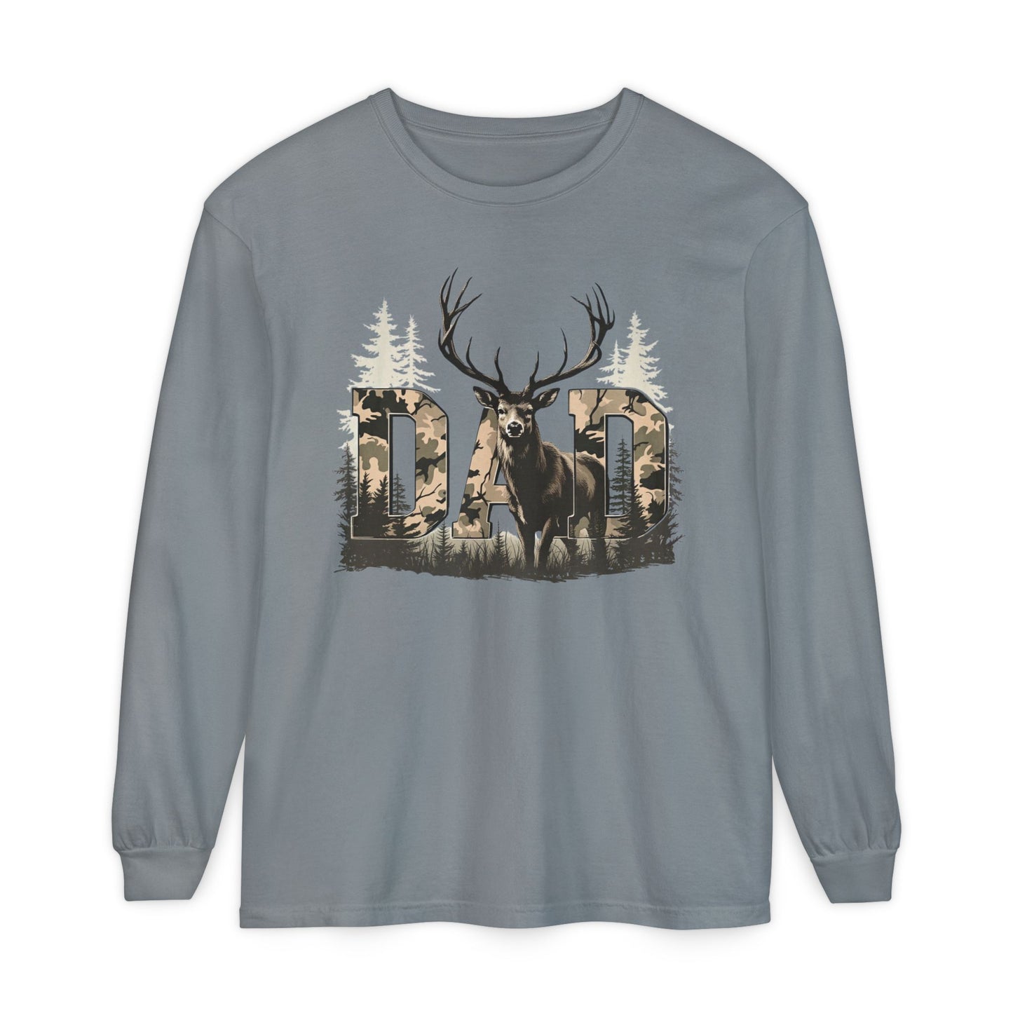 Camo Dad Long Sleeve