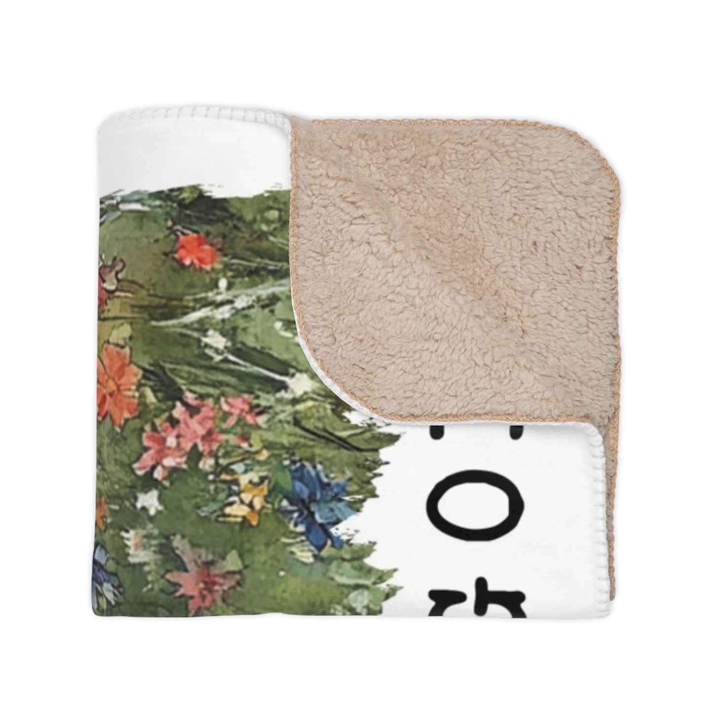 One Nation Sherpa Blanket