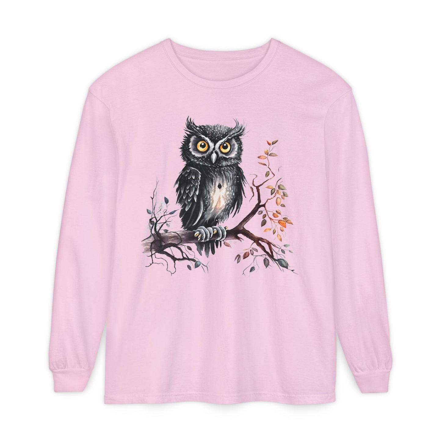 Black Owl Long Sleeve