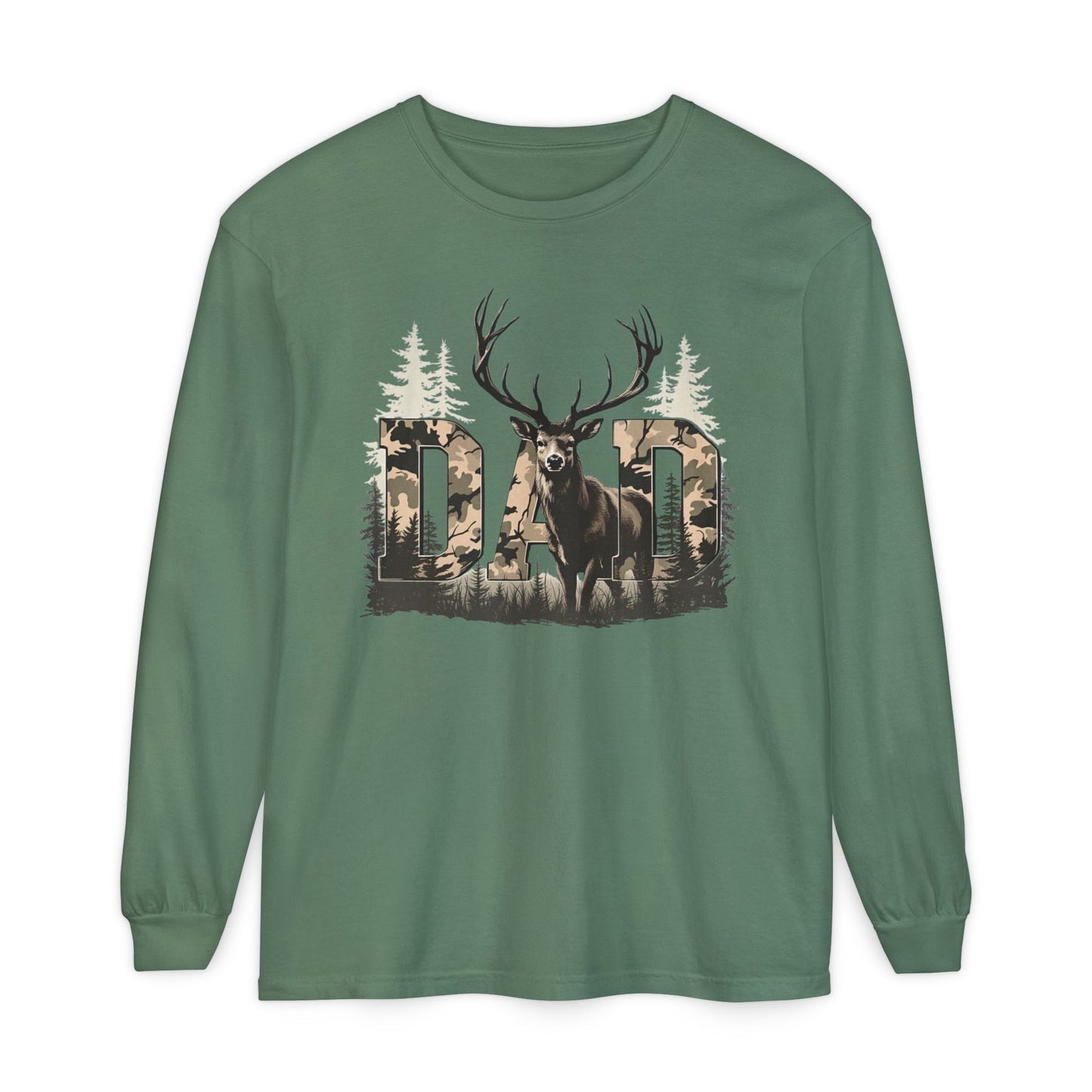 Camo Dad Long Sleeve