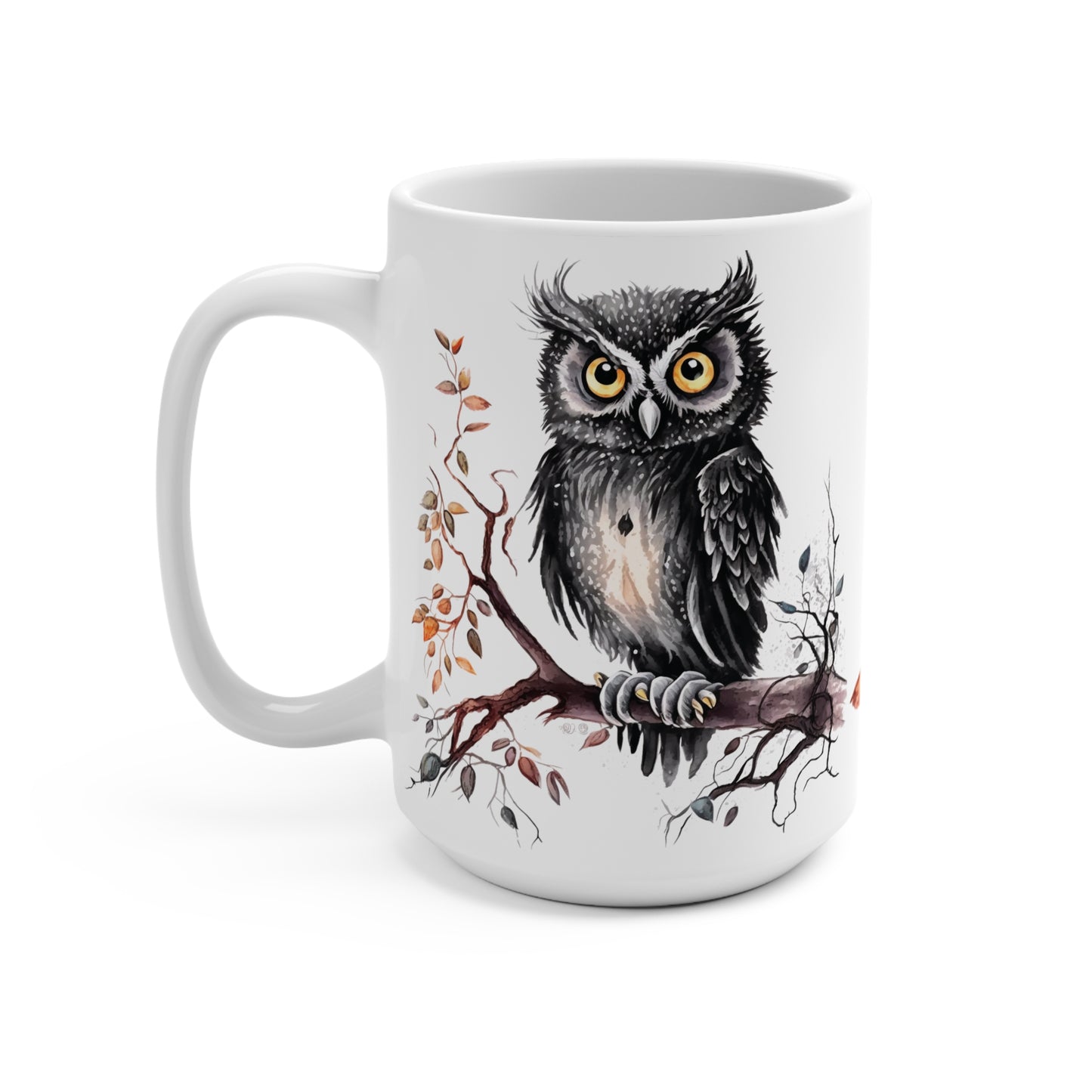 Black Owl Mug
