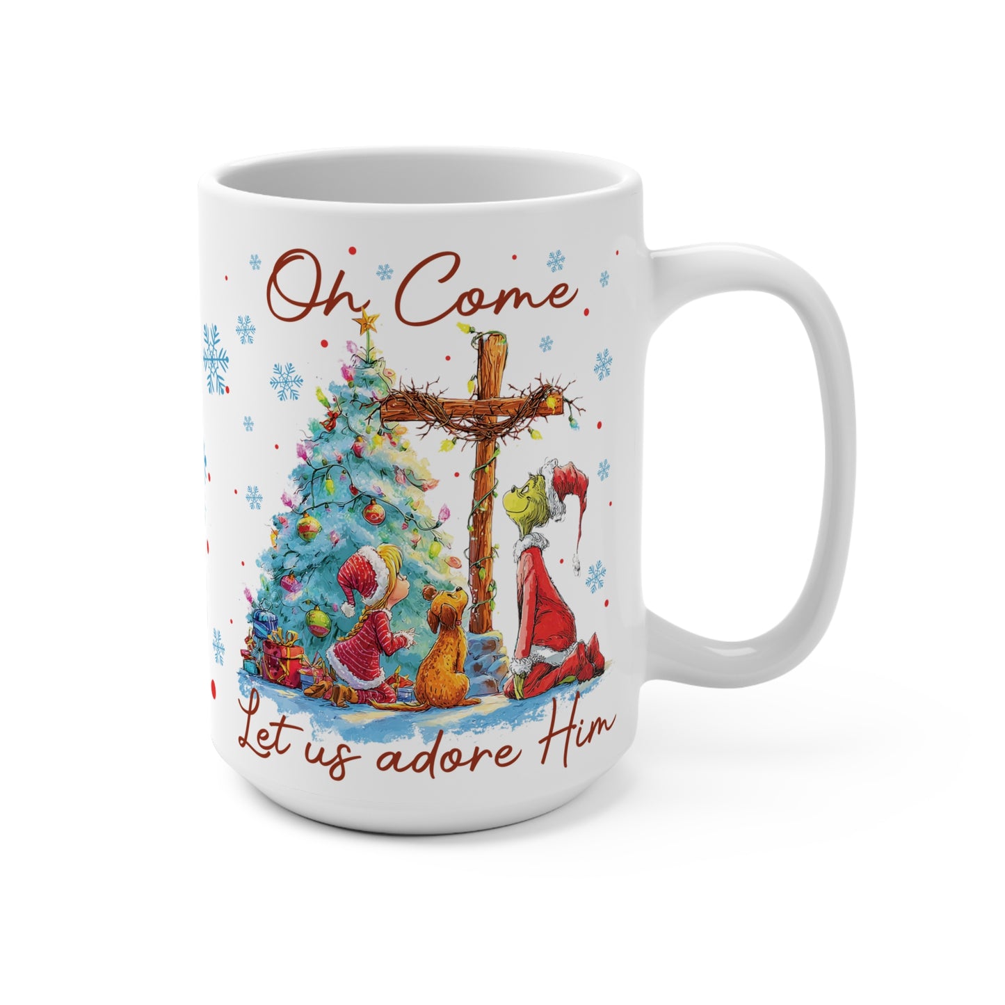 Let Us Adore Him Mug