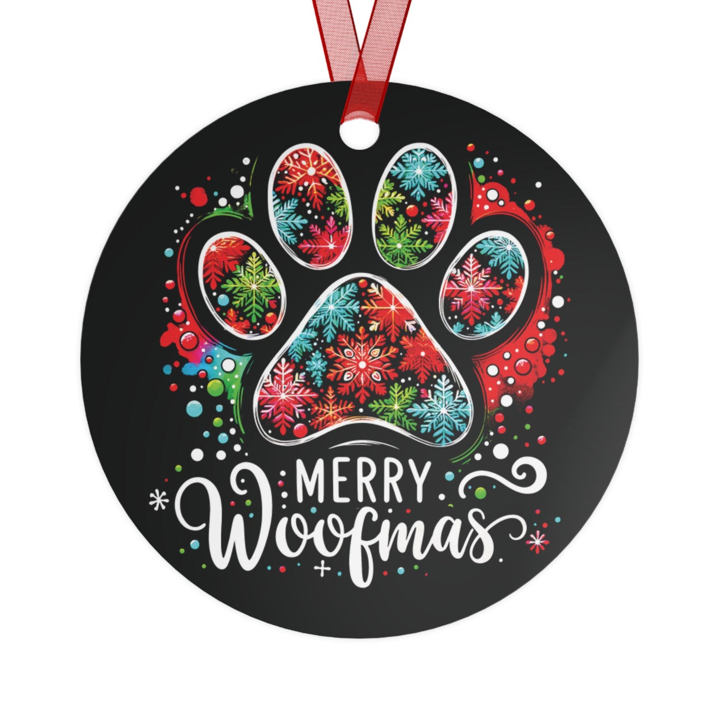 Merry Woofmas Ornament