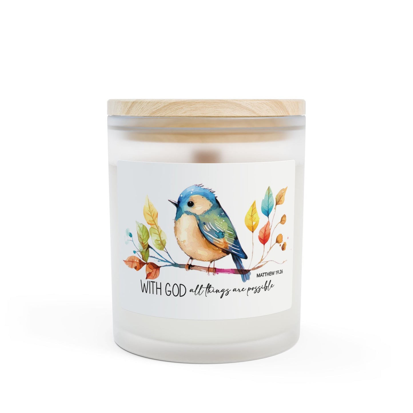 Wings Of Faith Candle
