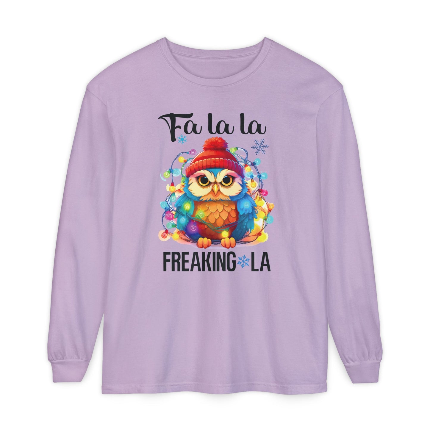 Fa La La Owl Long Sleeve