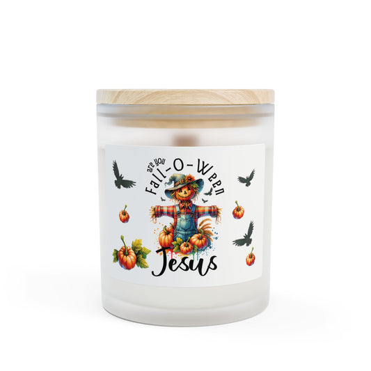 Fall-O-Ween Jesus Candle