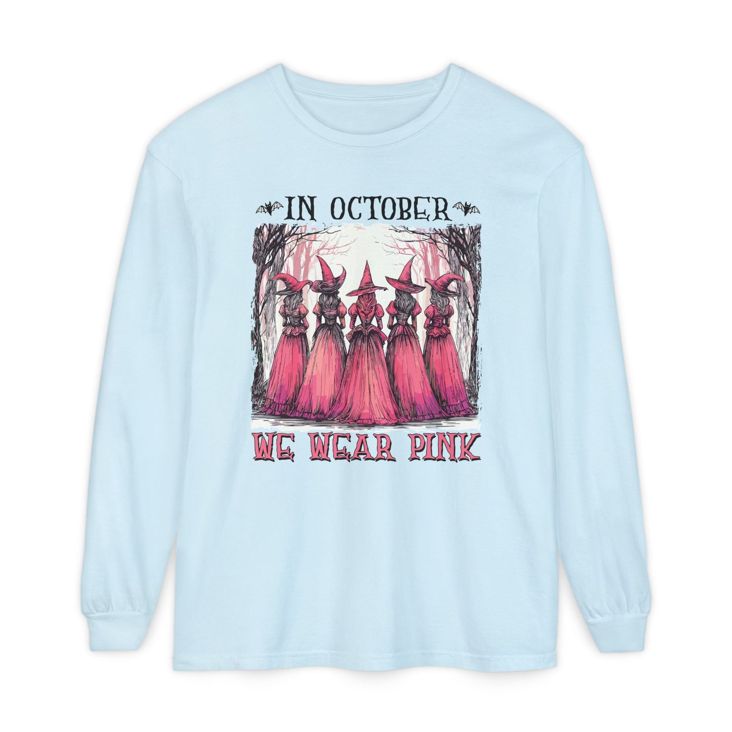 Breast Cancer We Wear Pink Long Sleeve