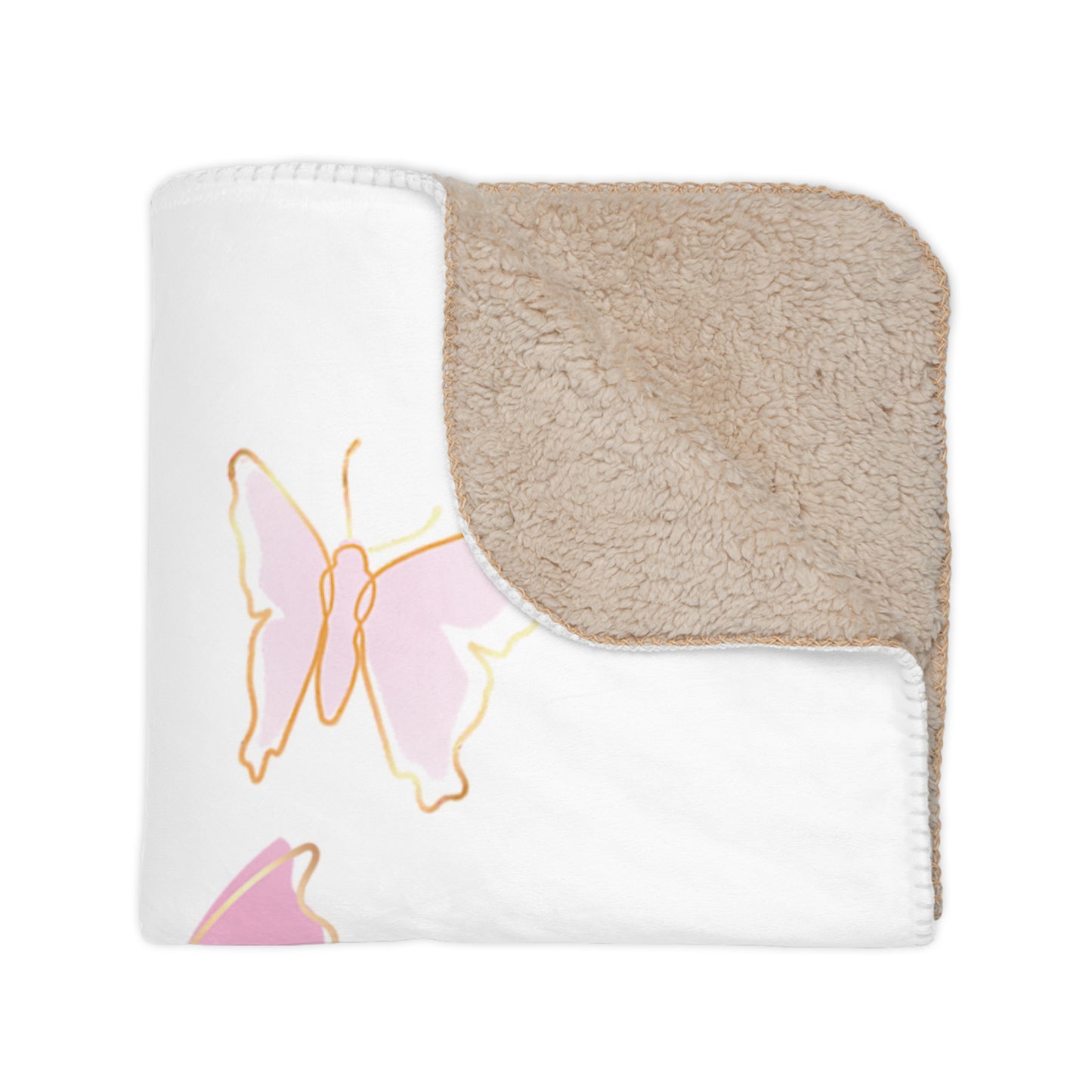 Signs From Heaven Sherpa Blanket