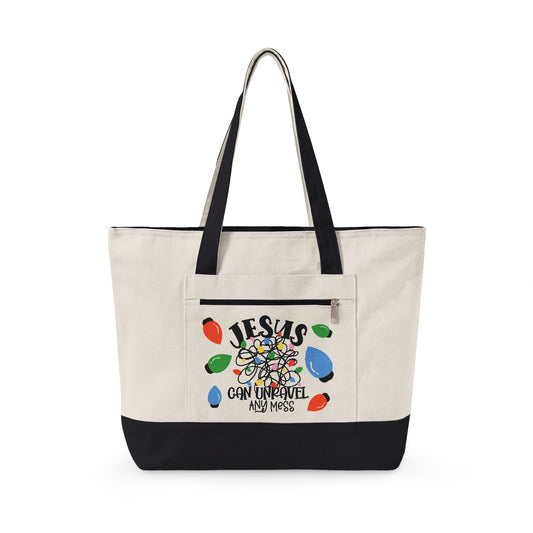 Tangled Canvas Tote