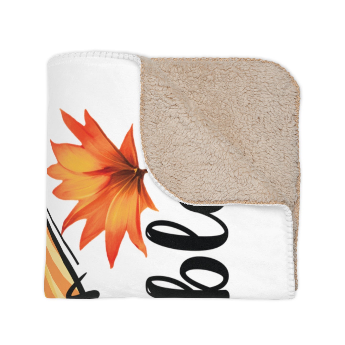With God Sherpa Blanket