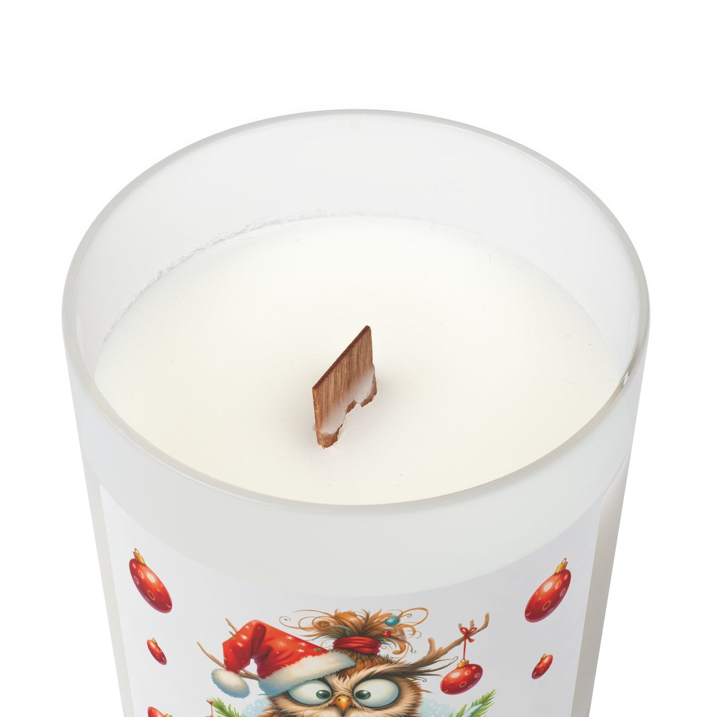 Happy Owlidays Candle