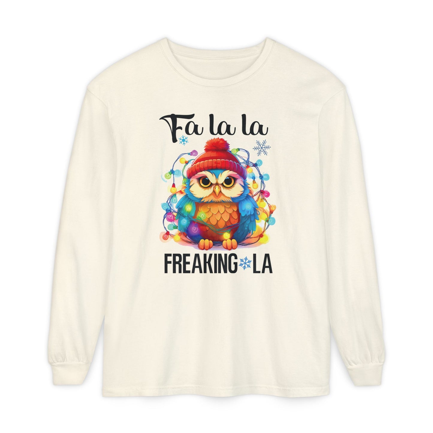 Fa La La Owl Long Sleeve