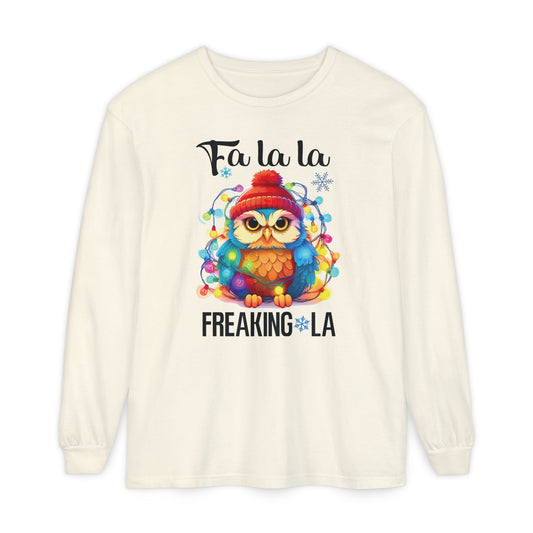 Fa La La Owl Long Sleeve