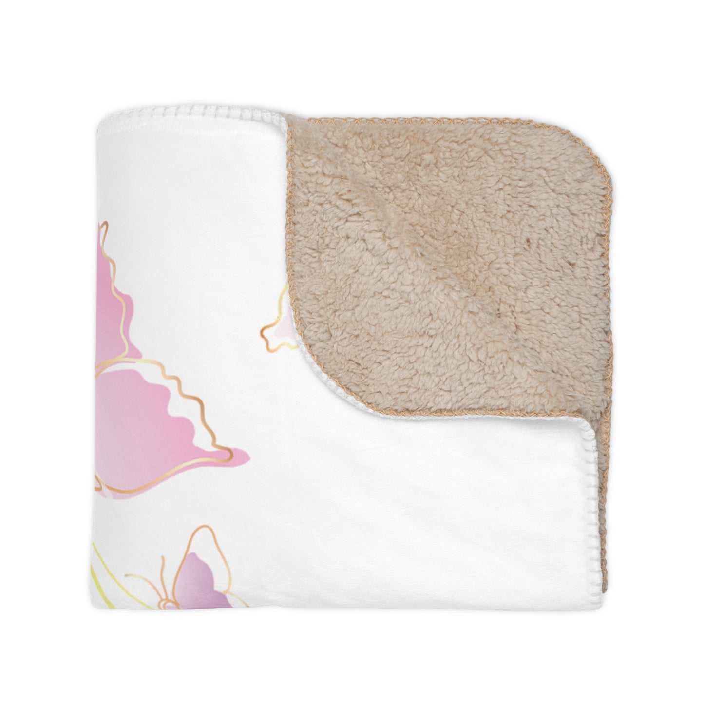 Signs From Heaven Sherpa Blanket