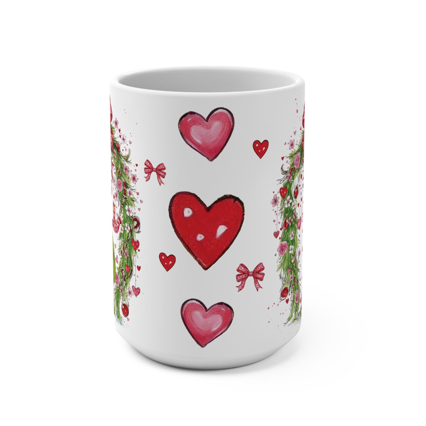 Grinchy Valentine Mug