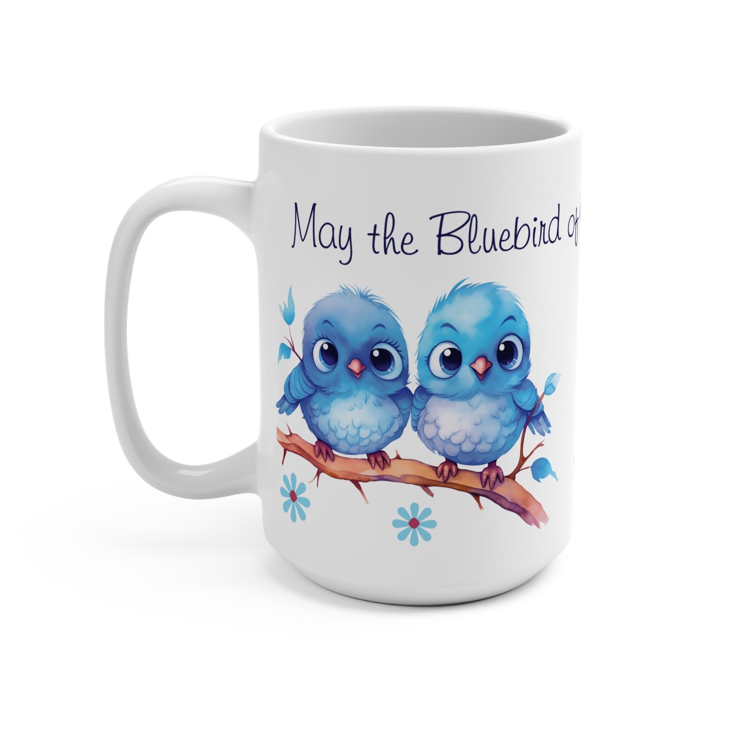 Happy Bluebird Mug