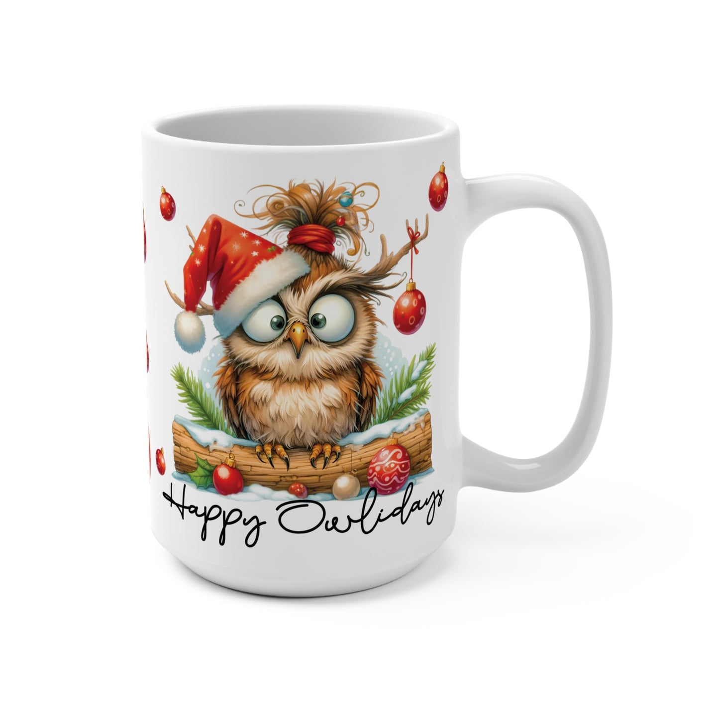 Happy Owlidays Mug