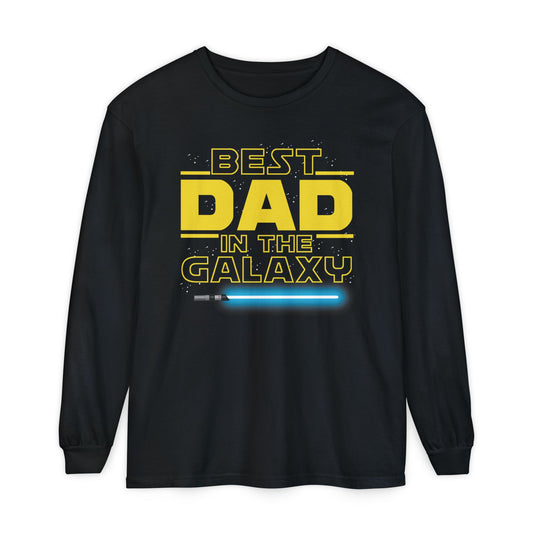 Galaxy Dad Long Sleeve