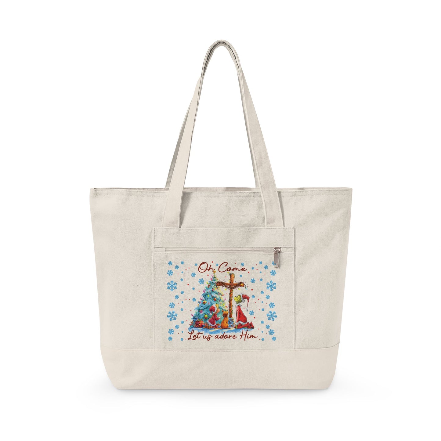 Let Us Adore Him Canvas Tote