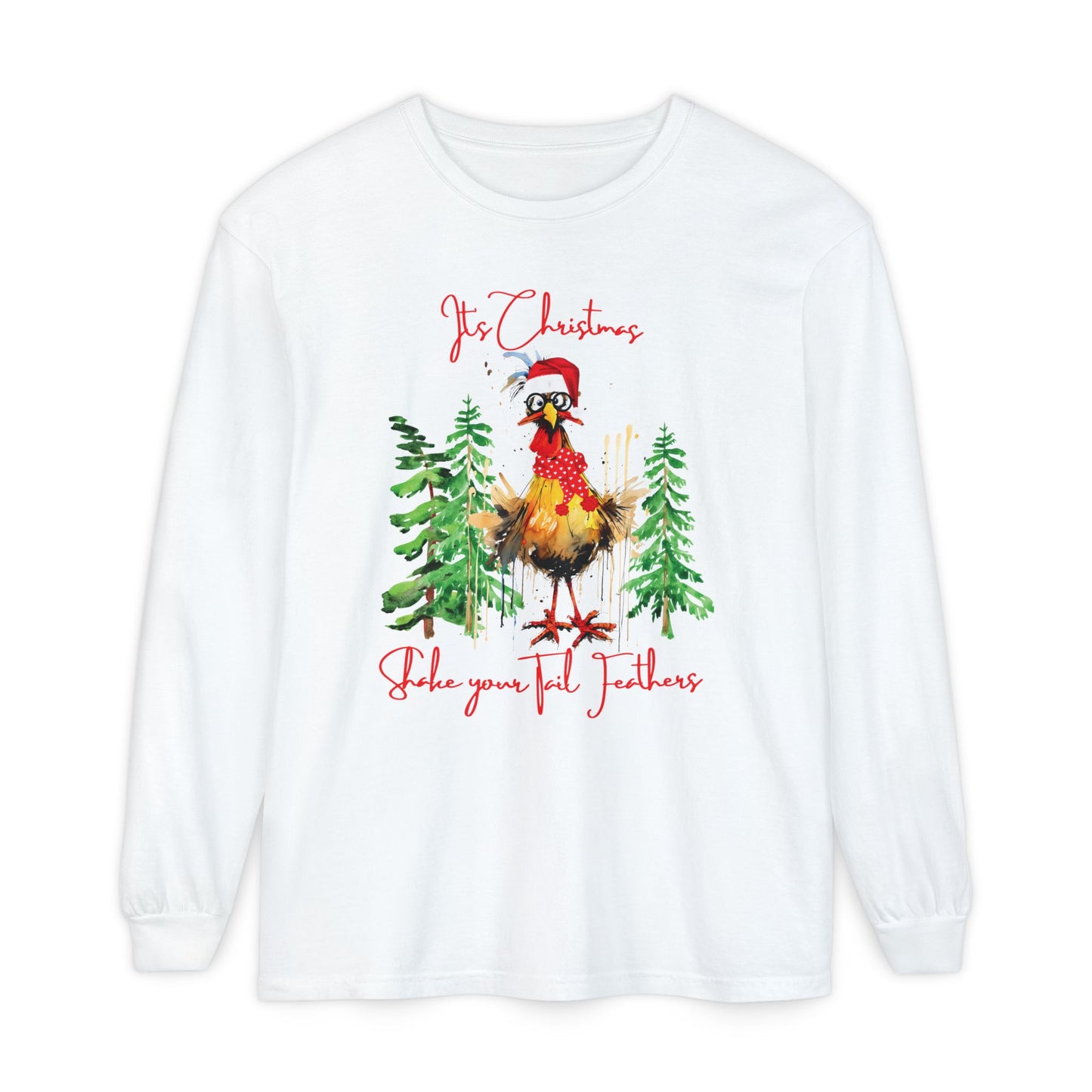 Christmas Chicken Long Sleeve