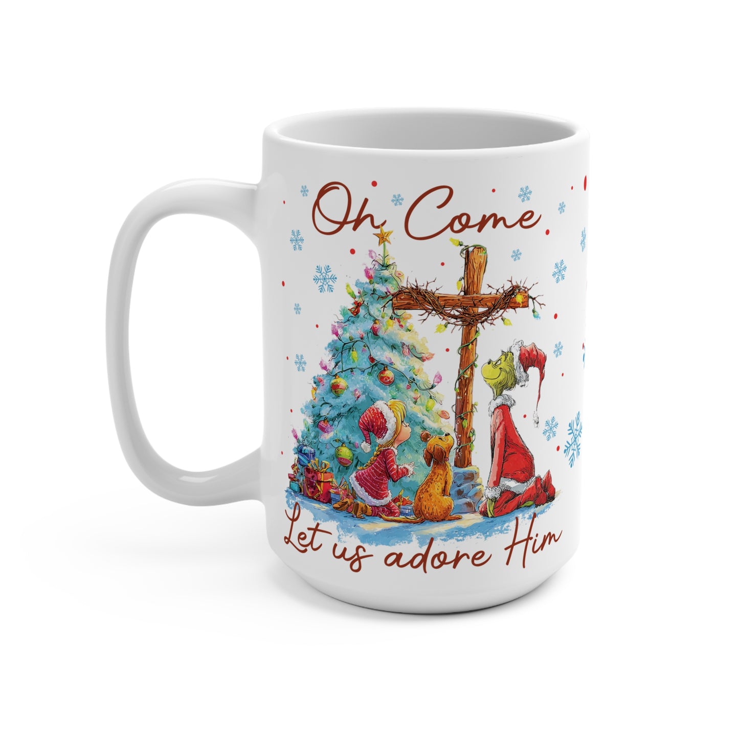 Let Us Adore Him Mug