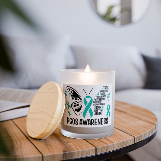 PCOS Awareness Candle