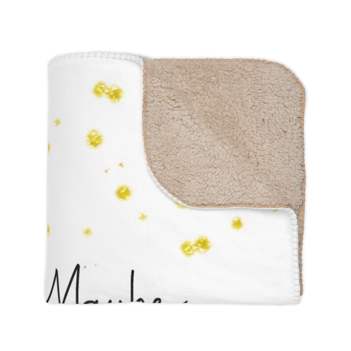 Maybe Christmas Sherpa Blanket