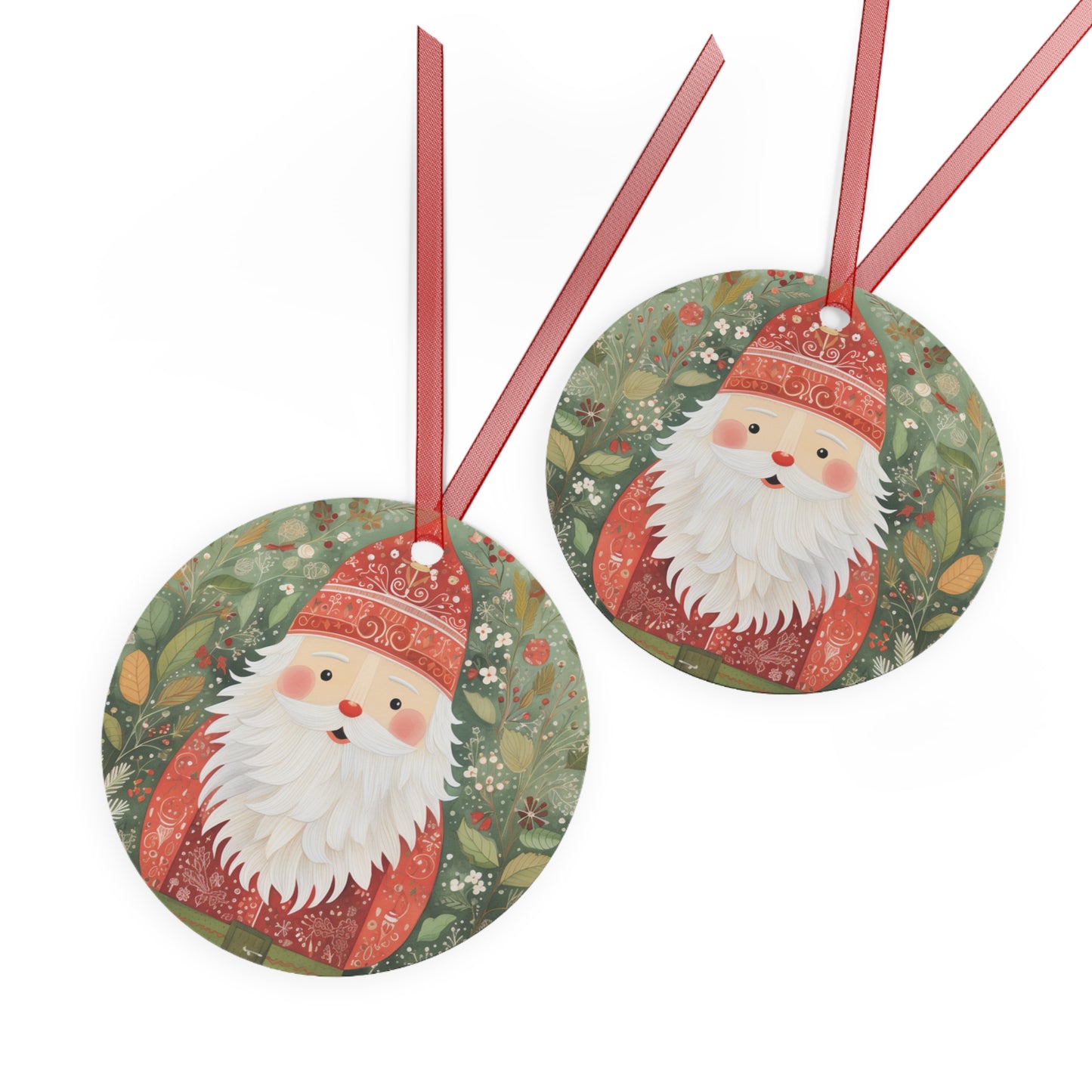 Nordic Santa Ornament
