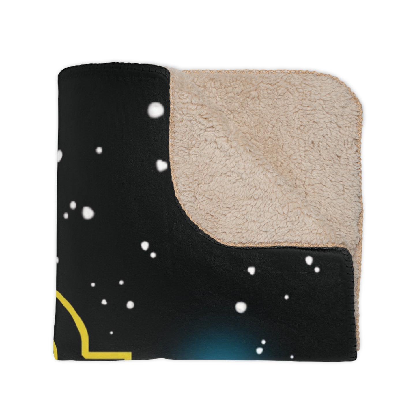 Galaxy Dad Sherpa Blanket
