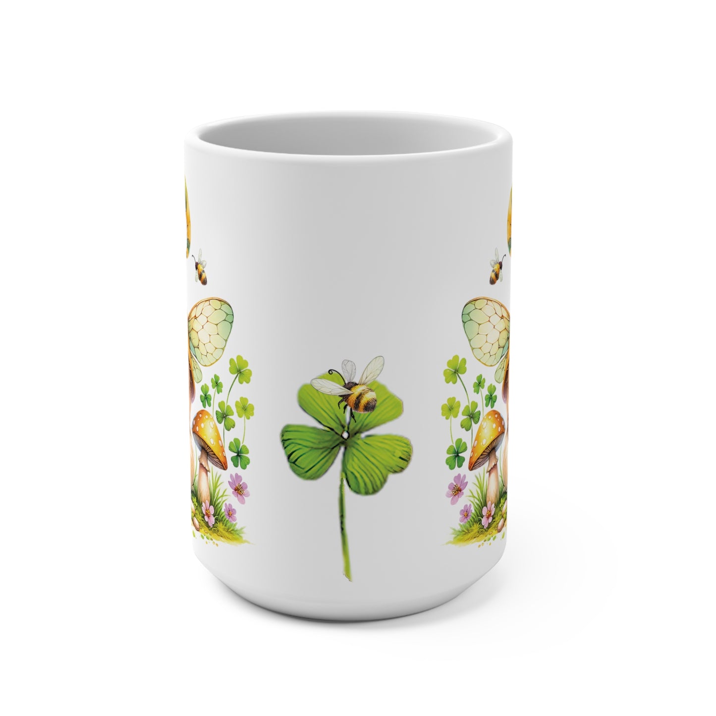 Shamrock Bee Mug