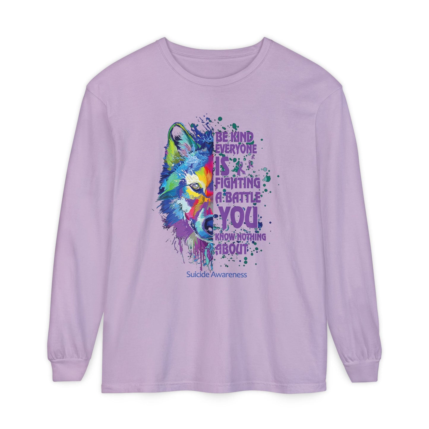 Suicide Prevention Be Kind Long Sleeve