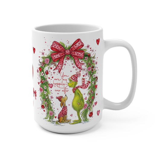Grinchy Valentine Mug