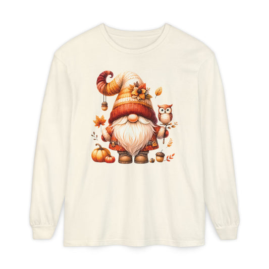 Hello Fall Gnome Long Sleeve