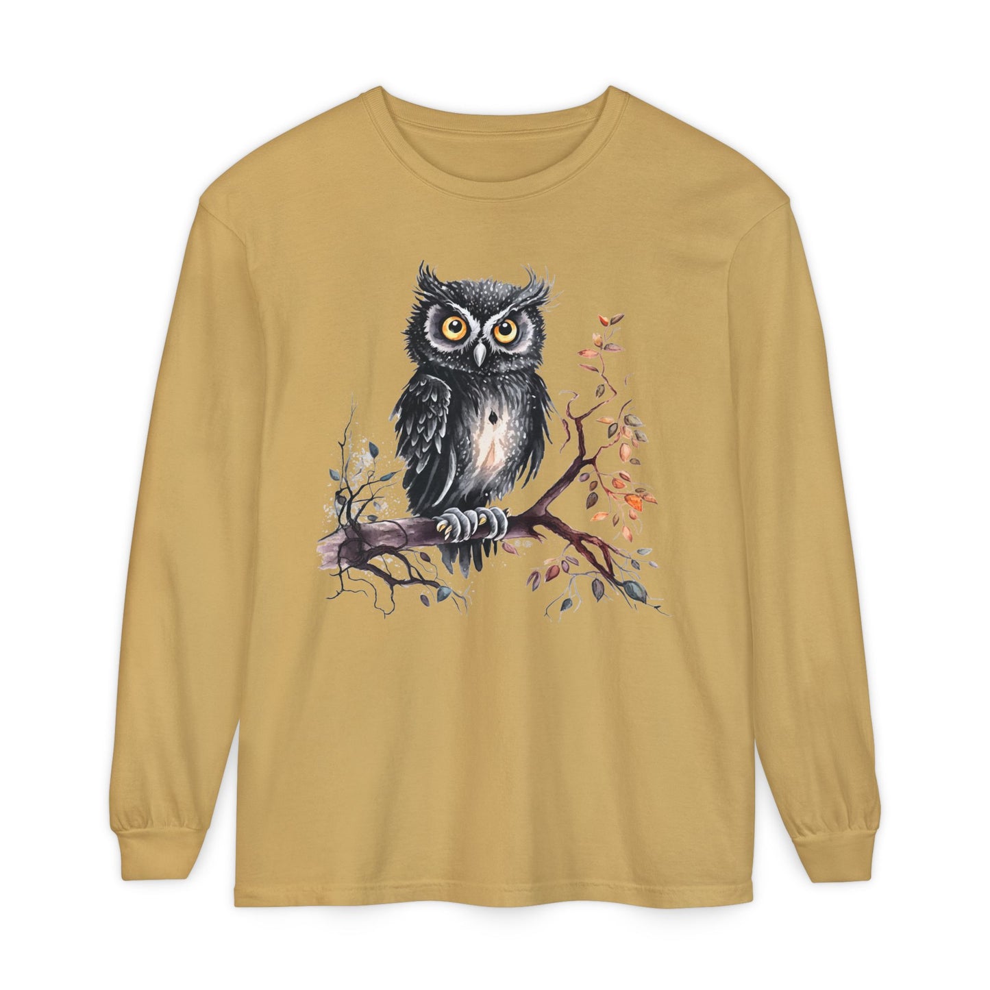 Black Owl Long Sleeve