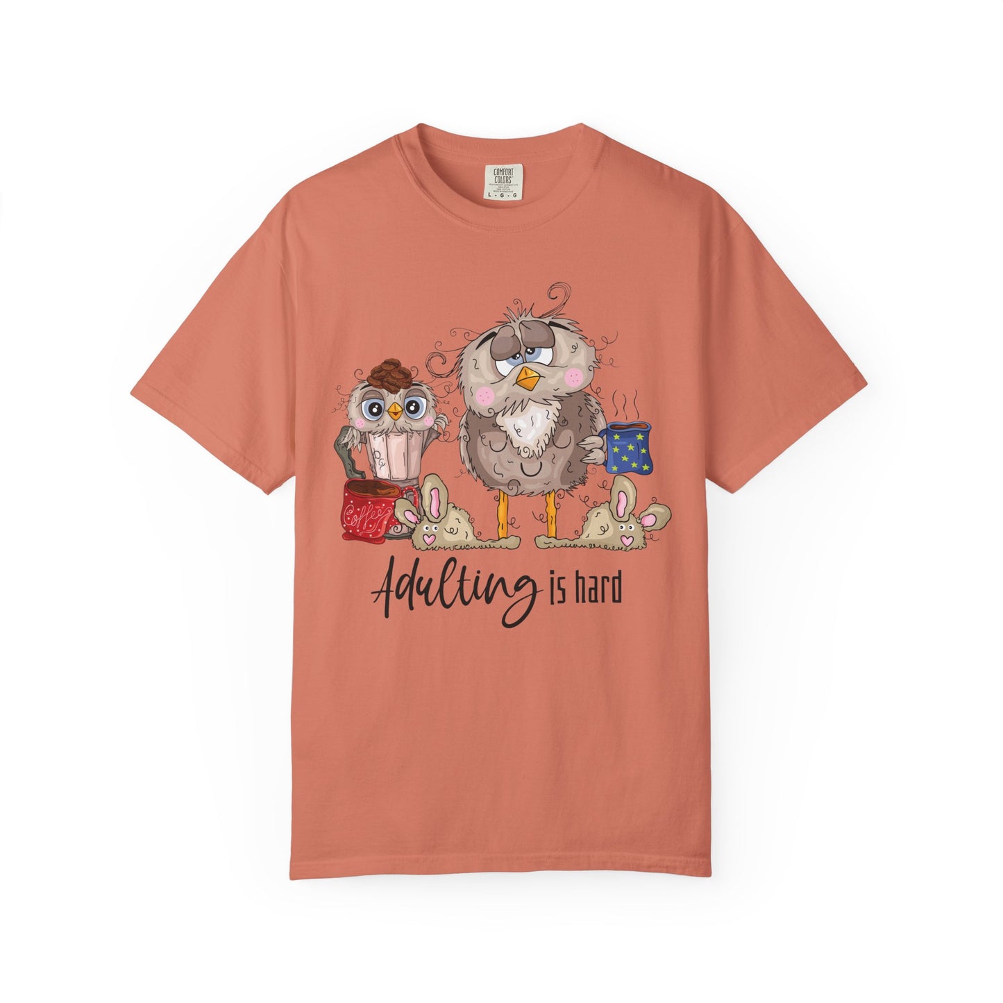 Adulting Owl T-shirt