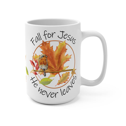 Fall For Jesus Mug