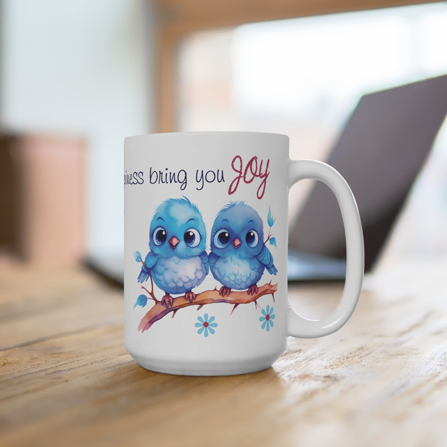 Happy Bluebird Mug