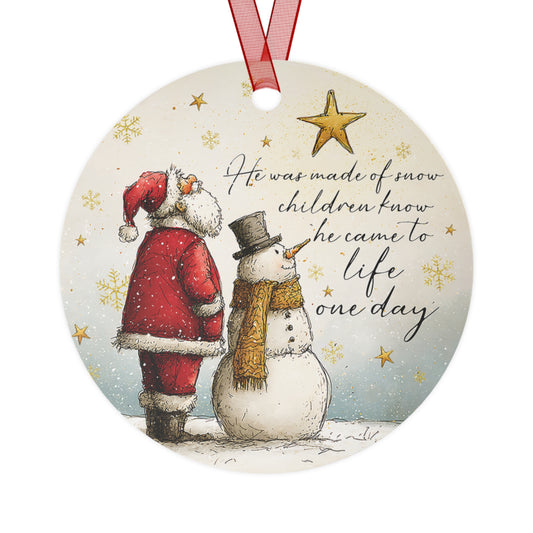 Made Of Snow Ornament