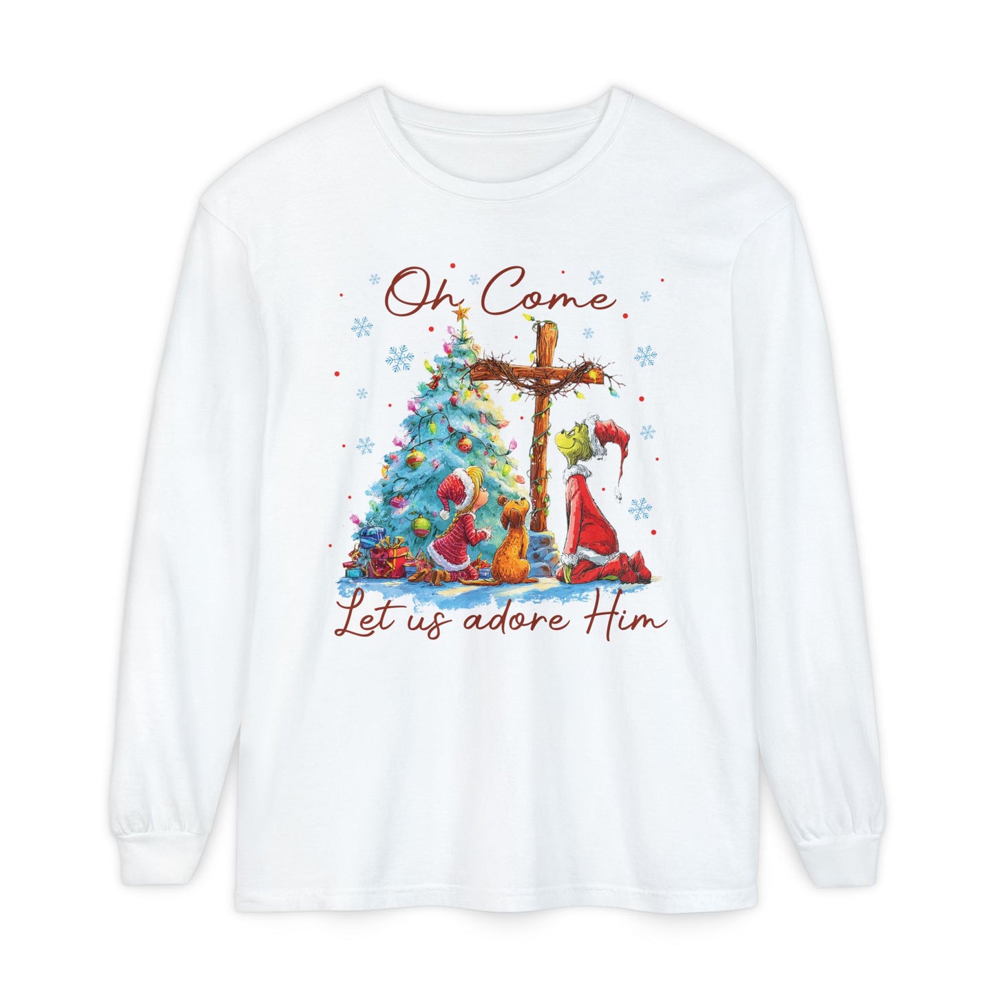Let Us Adore Him Long Sleeve
