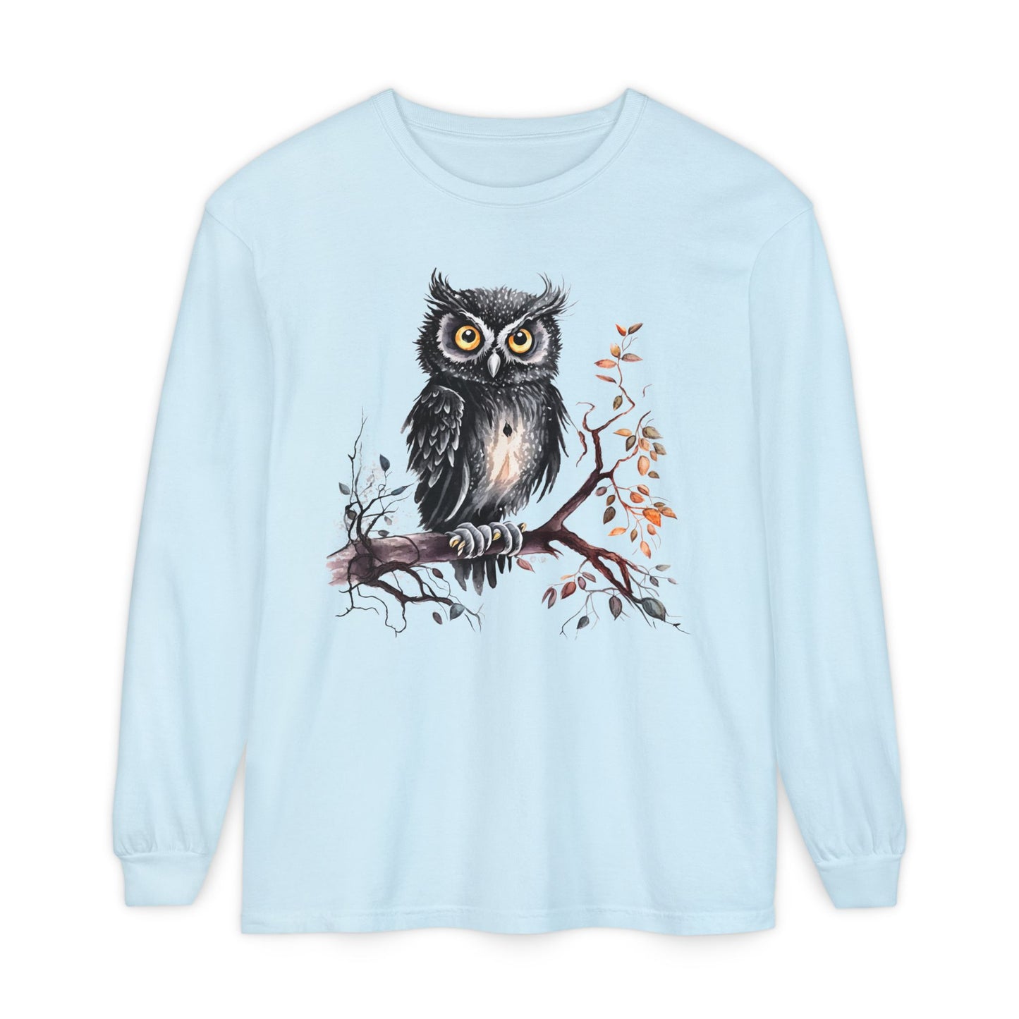 Black Owl Long Sleeve