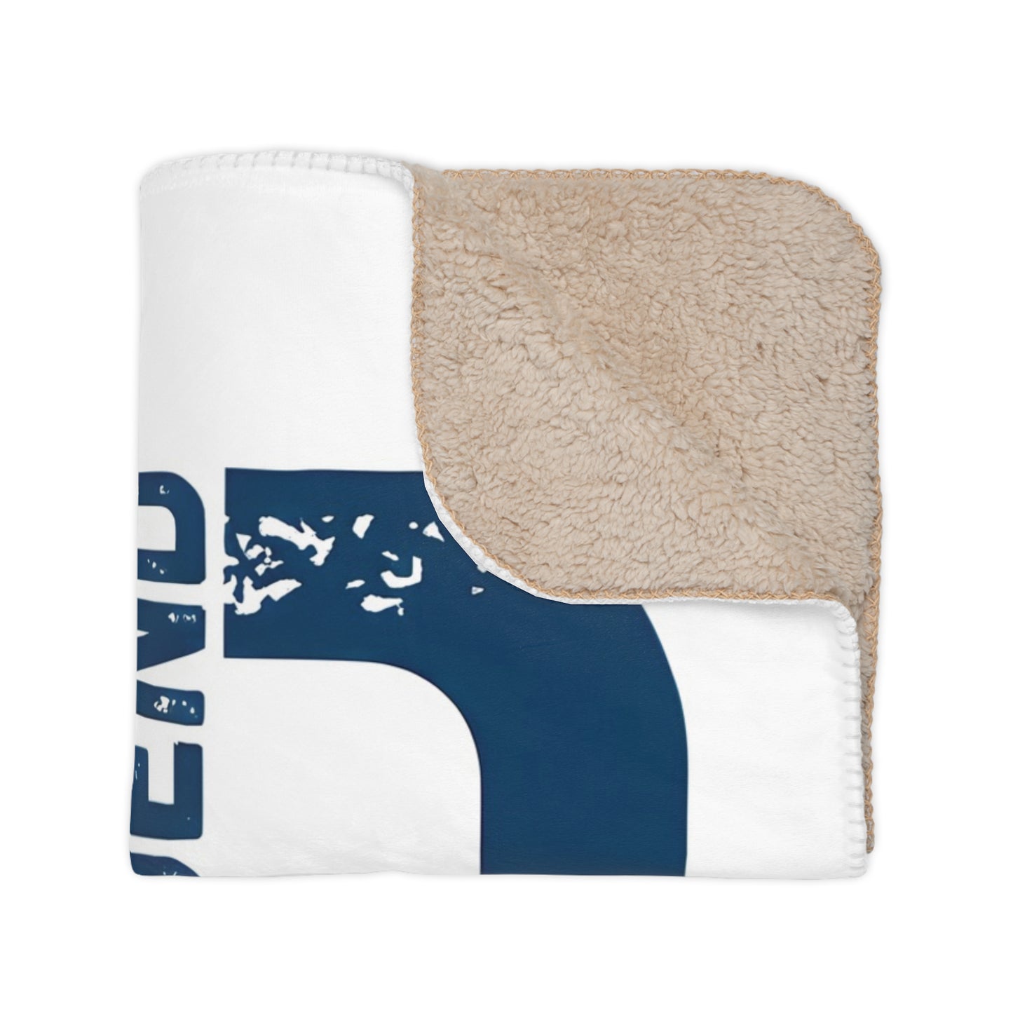 Dad The Legend Sherpa Blanket