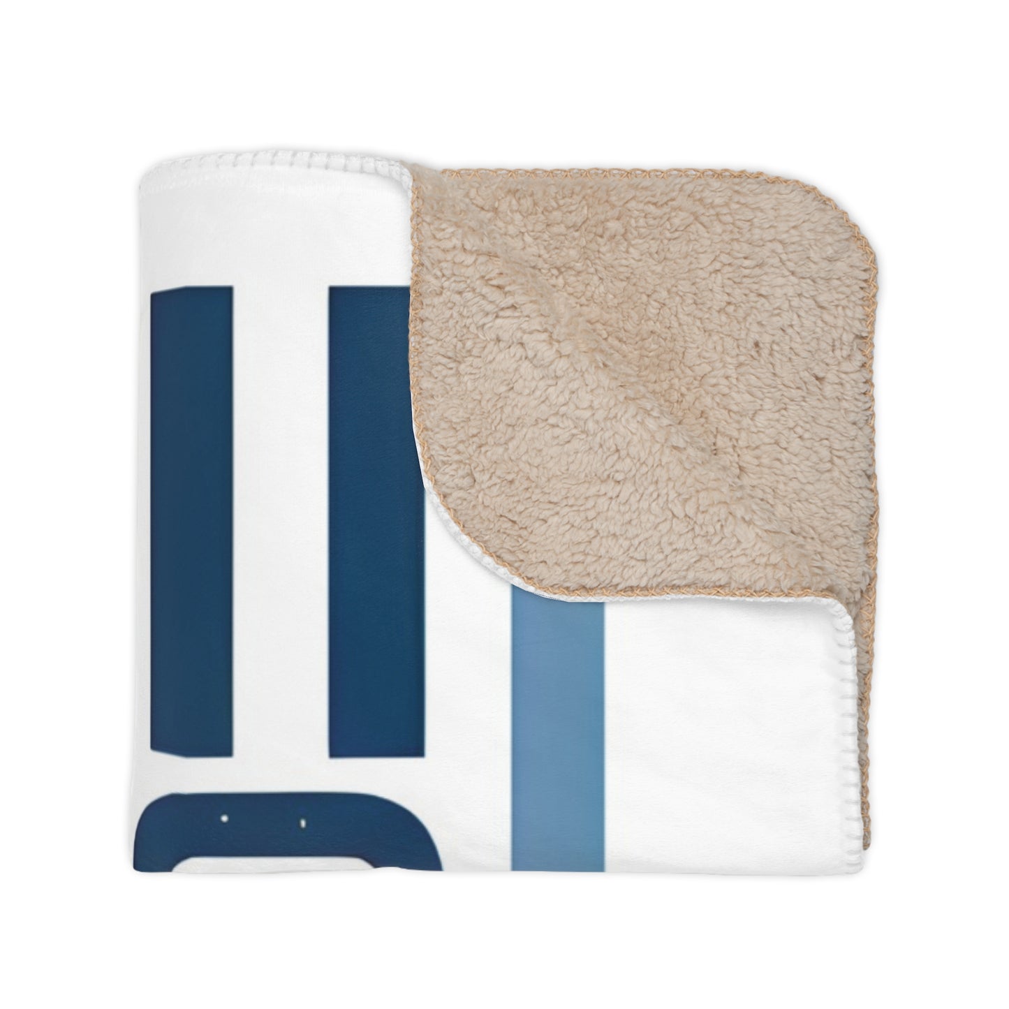 Dad The Legend Sherpa Blanket
