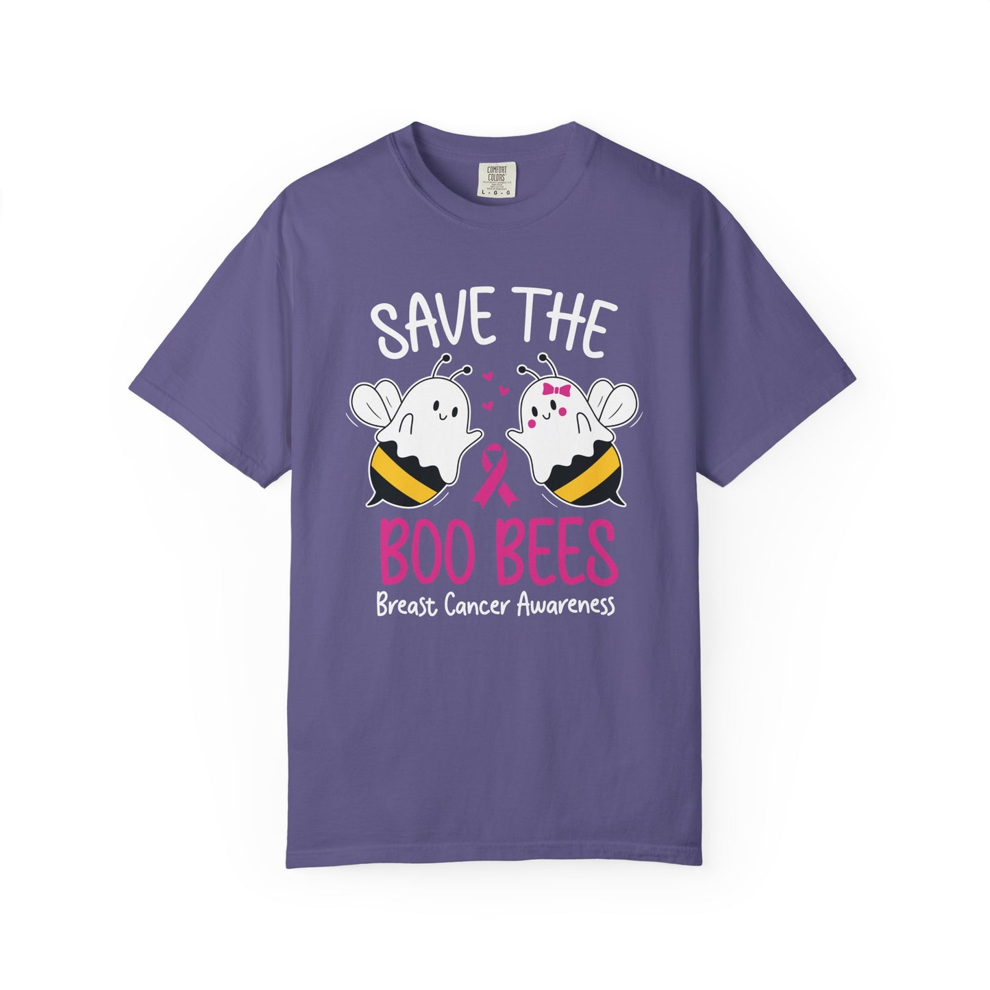 Breast Cancer Boo Bees T-shirt